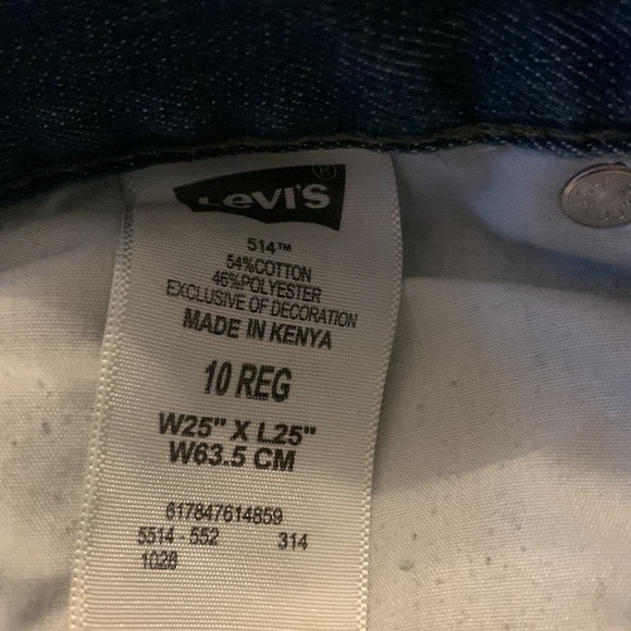 Levi’s 514 straight size 10 - Picture 5 of 7